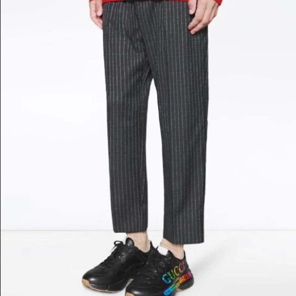 Gucci Rhyton Leather Sneaker - Picture 6 of 6